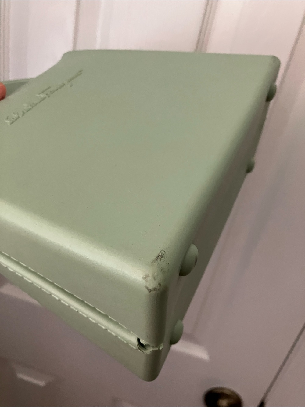 Salvatore Ferragamo Mint Green Gancini Bag - Picture 8 of 13